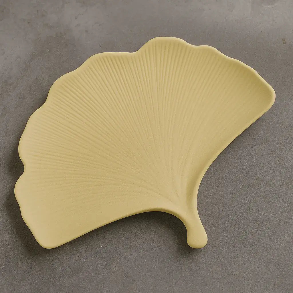 Handgemachte Ginkgoblatt-Dekoration – Symbolik und Eleganz für dein Zuhause