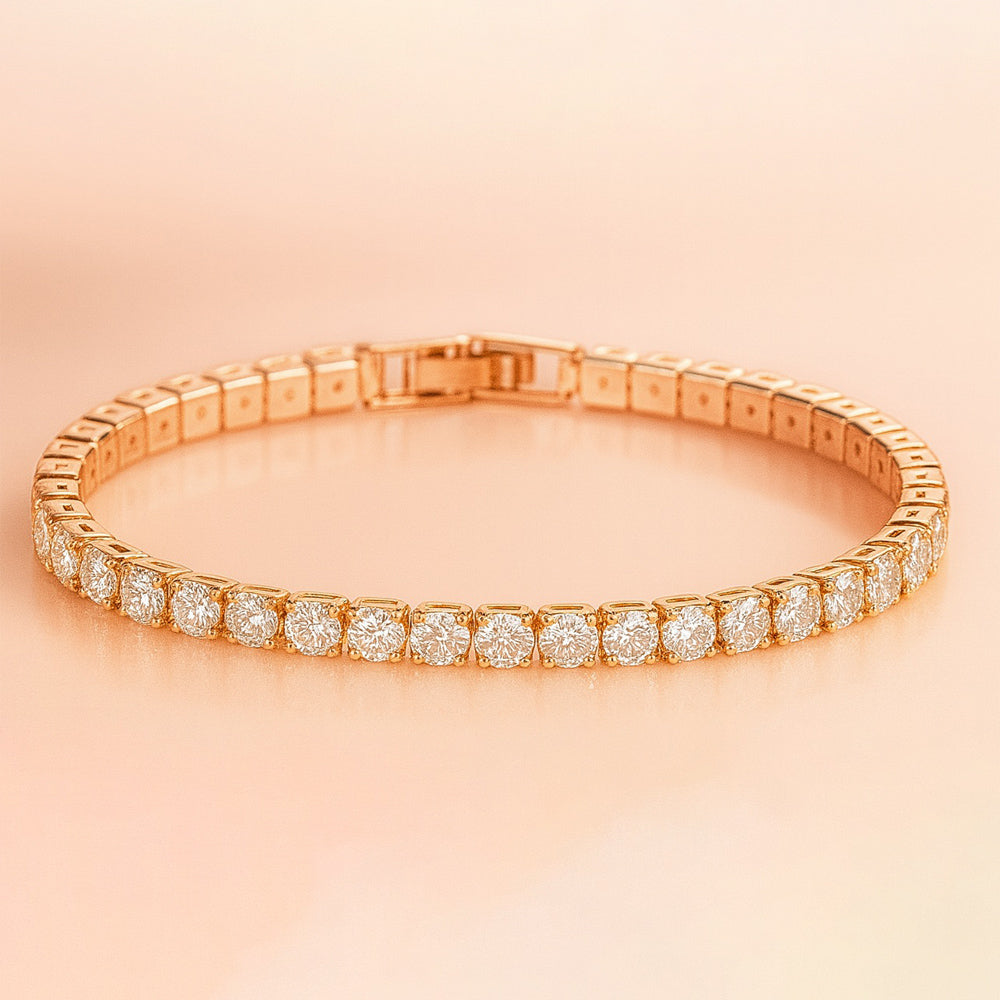 Brățară din argint 925, brățară tenis cu zirconiu cubic, 19cm