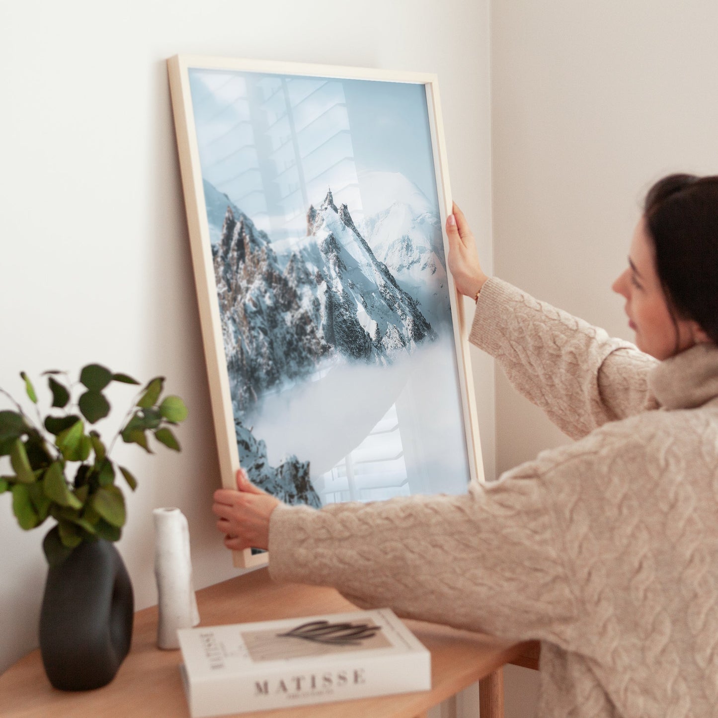 Aiguille Du Midi Art Print - Papiergewicht 200 g/m² Format A3 DPI 300