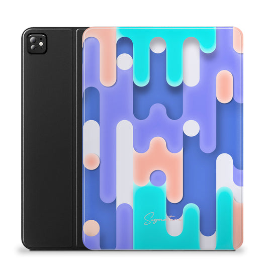 Husă Icecream pentru iPad Pro 11 - Protecție antișoc, piele, dimensiune 11 inch, ușoară