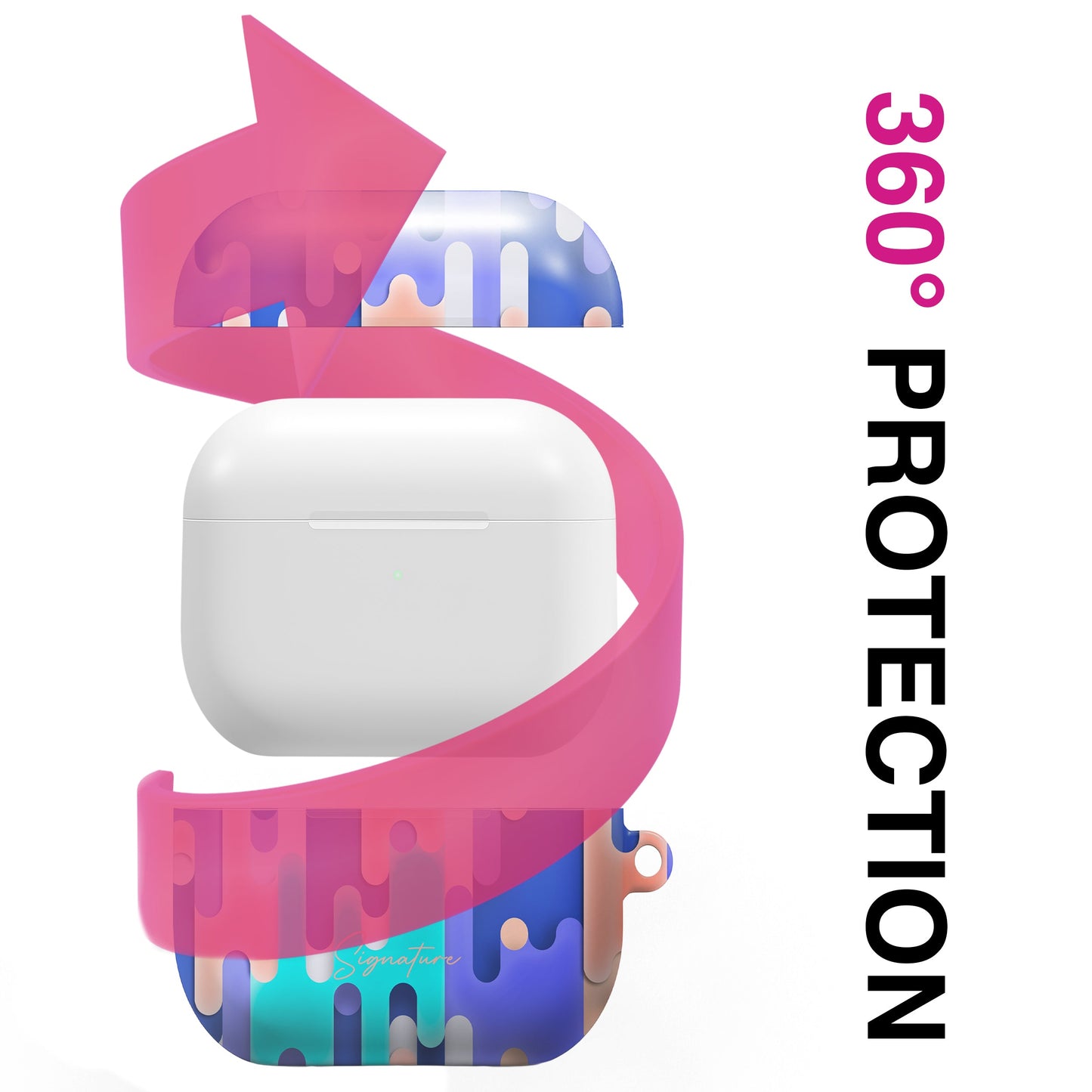 NALIA Icecream AirPods 3 Hülle - Kompakt Silikon Passgenau