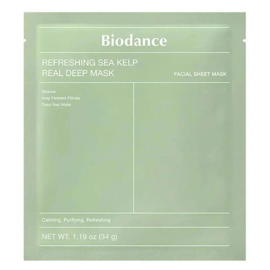 Biodance Erfrischende Meeresalgen Tiefenmaske - Inhalt 1 Maske Größe S