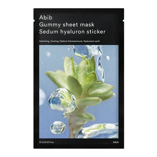 Abib Gummy Sheet Sedum Hyaluron Sticker - Kapazität 27 Ml Feuchtigkeit Kompakt