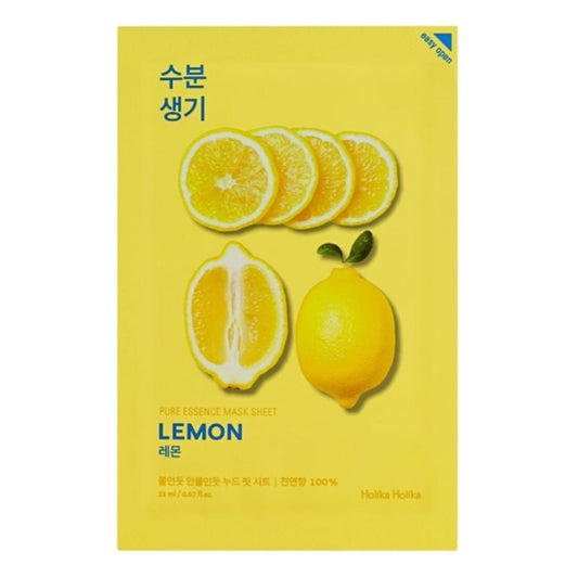 Holika Holika Essence Mask Lemon Aufhellung - Inhalt 23 ml, Vitamin C