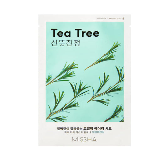 MISSHA Airy Fit Maske Tea Tree Leichte Maske - 19 g, Einheitsgröße