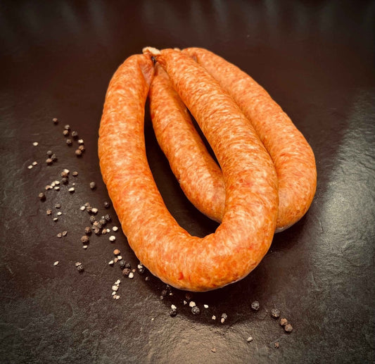 Cârnați de cartofi într-un inel