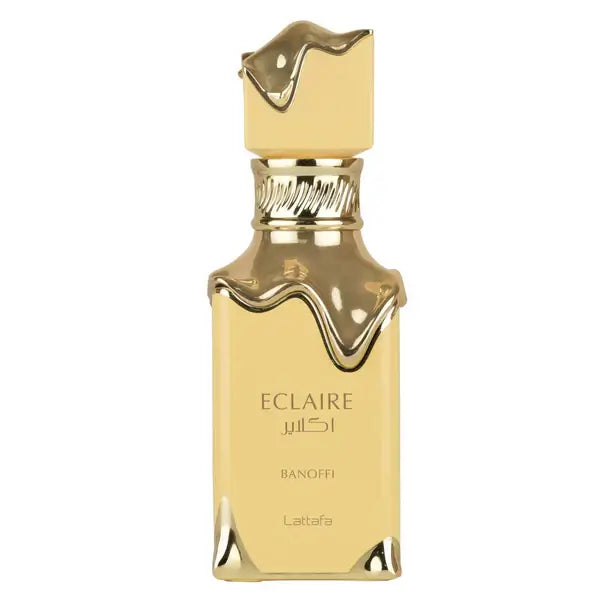 Lattafa Eclaire Banoffi Duft - Inhalt 100 ml EdP Flakon 8 cm