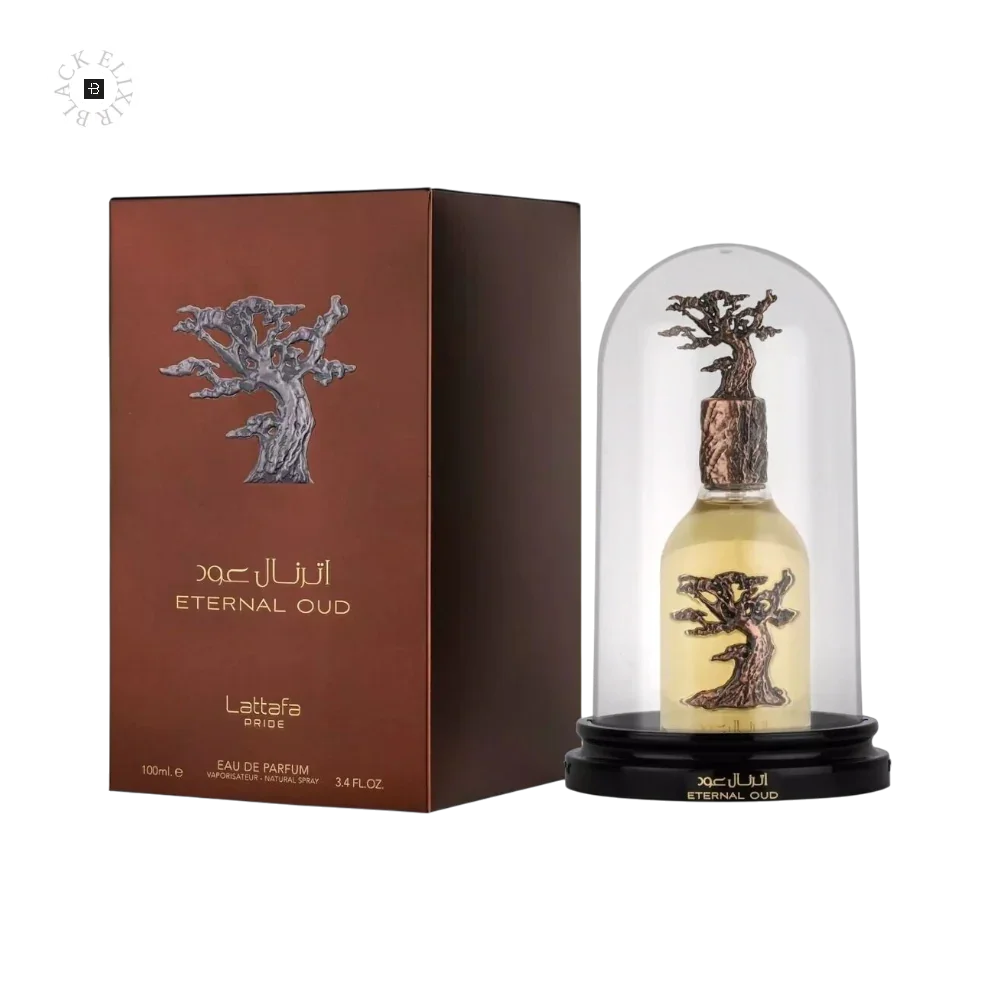 Lattafa Pride Eternal Oud - Oud Konzentration EDP, Inhalt 100 ml, Höhe 9 cm