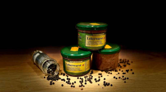 Liverwurst la borcan