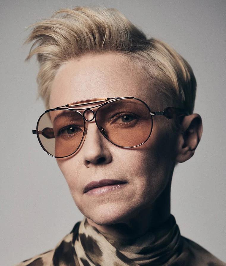 JACQUE MARIE MAGE,Aspen sunglasses handmade classic pure outdoor glasses