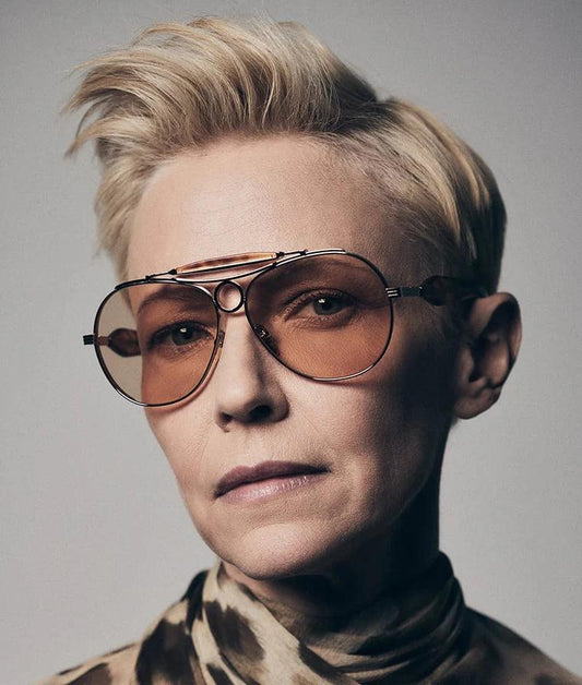 JACQUE MARIE MAGE,Aspen sunglasses handmade classic pure outdoor glasses