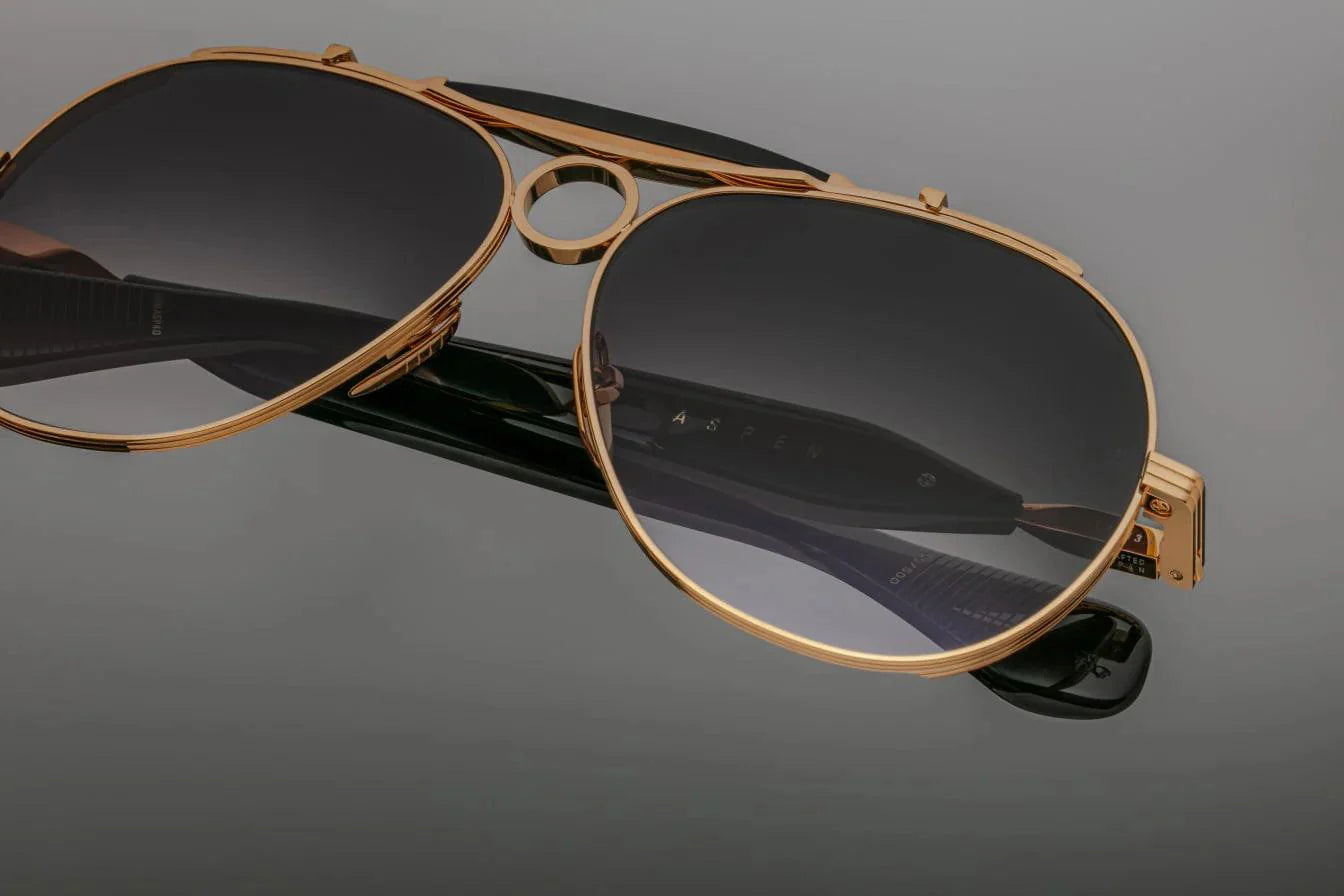 JACQUE MARIE MAGE,Aspen sunglasses handmade classic pure outdoor glasses