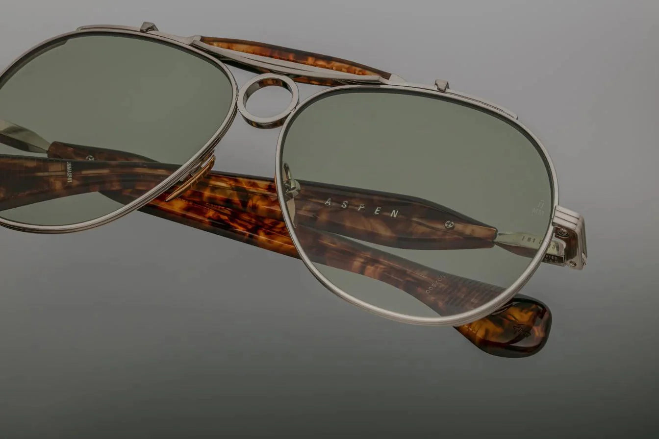 JACQUE MARIE MAGE,Aspen sunglasses handmade classic pure outdoor glasses