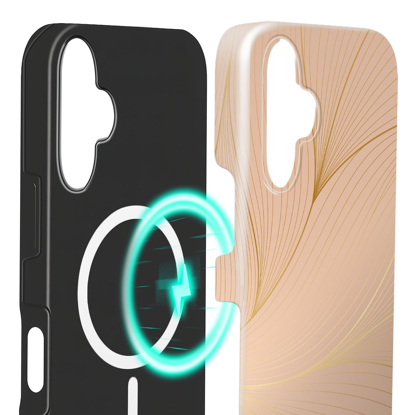 Carcasă NALIA Lumina Statement - Dimensiune compactă, Material TPU, Compatibilă cu iPhone 16, Protecție
