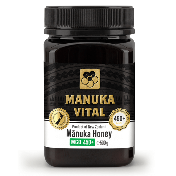 Miere de Manuka ManukaWelt MGO 450+ - Miere premium cu MGO 450+ Capacitate 500 g Origine Noua Zeelandă