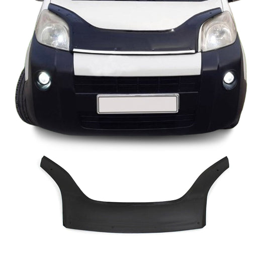 Motorhaube Deflektor Insekten Steinschlagschutz für Fiat Qubo 2008-2019 Dunkel