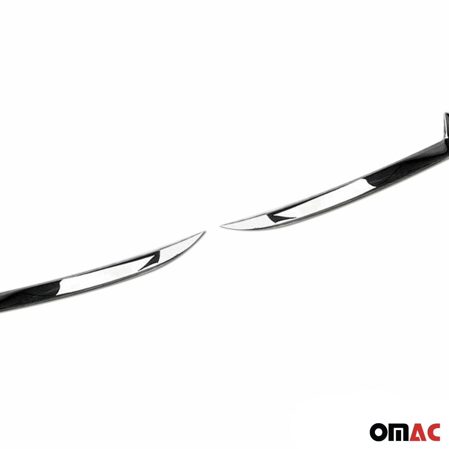 Scheinwerfer Leisten Scheinwerferblende für Renault Thalia 2013-2021 Chrom 2x