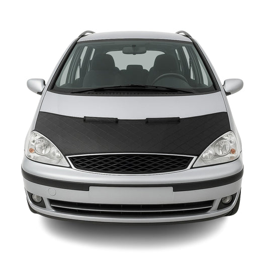 Schwarz Halb Haubenbra Steinschlagschutz Bonnet Bra für Ford Galaxy 2006-2010