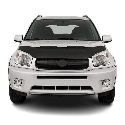 Haubenbra Steinschlagschutz Bonnet Bra für Toyota RAV4 2000-2005 Schwarz Halb