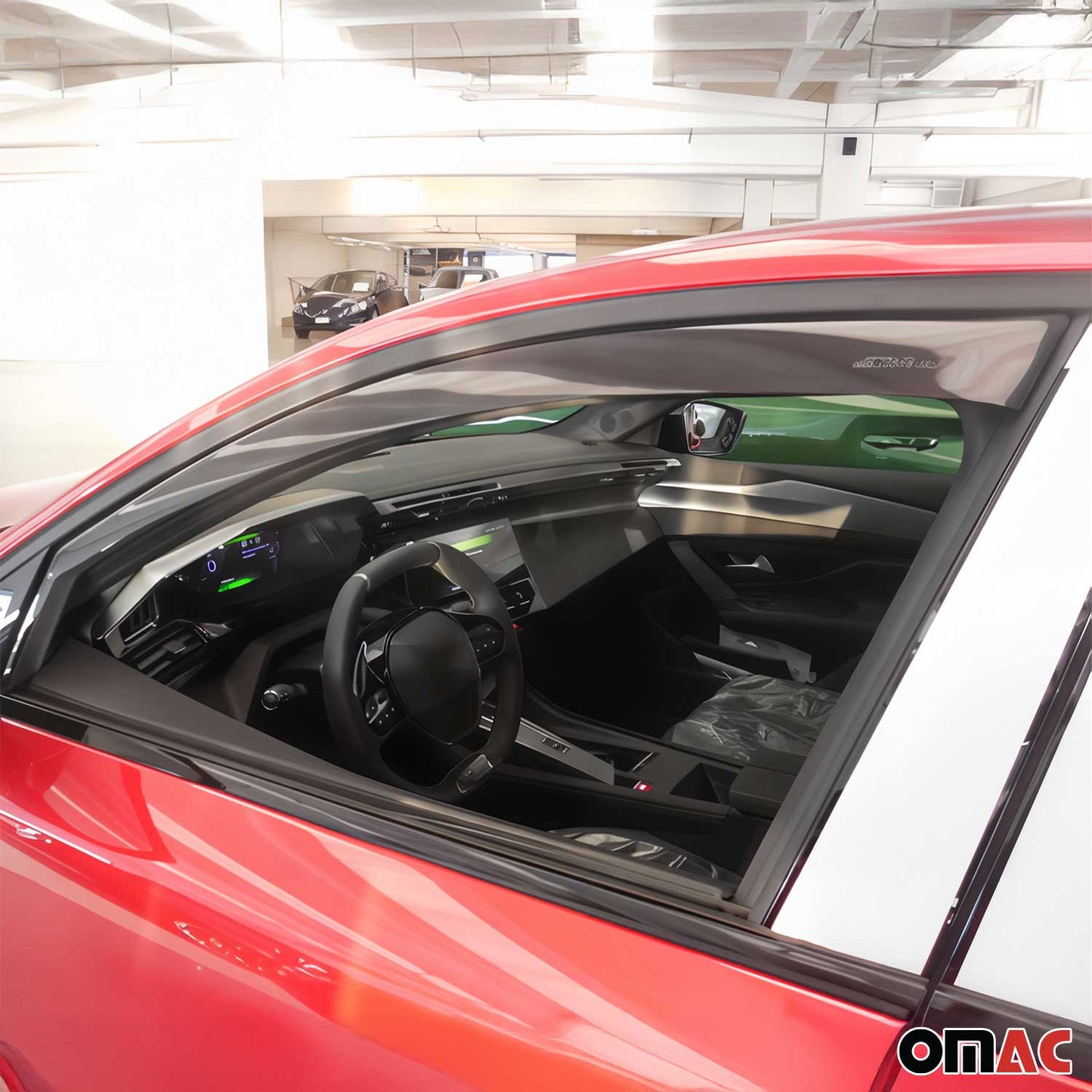 Windabweiser Regenabweiser für Peugeot 308 2022-2025 Dunkel Acryl 4tlg