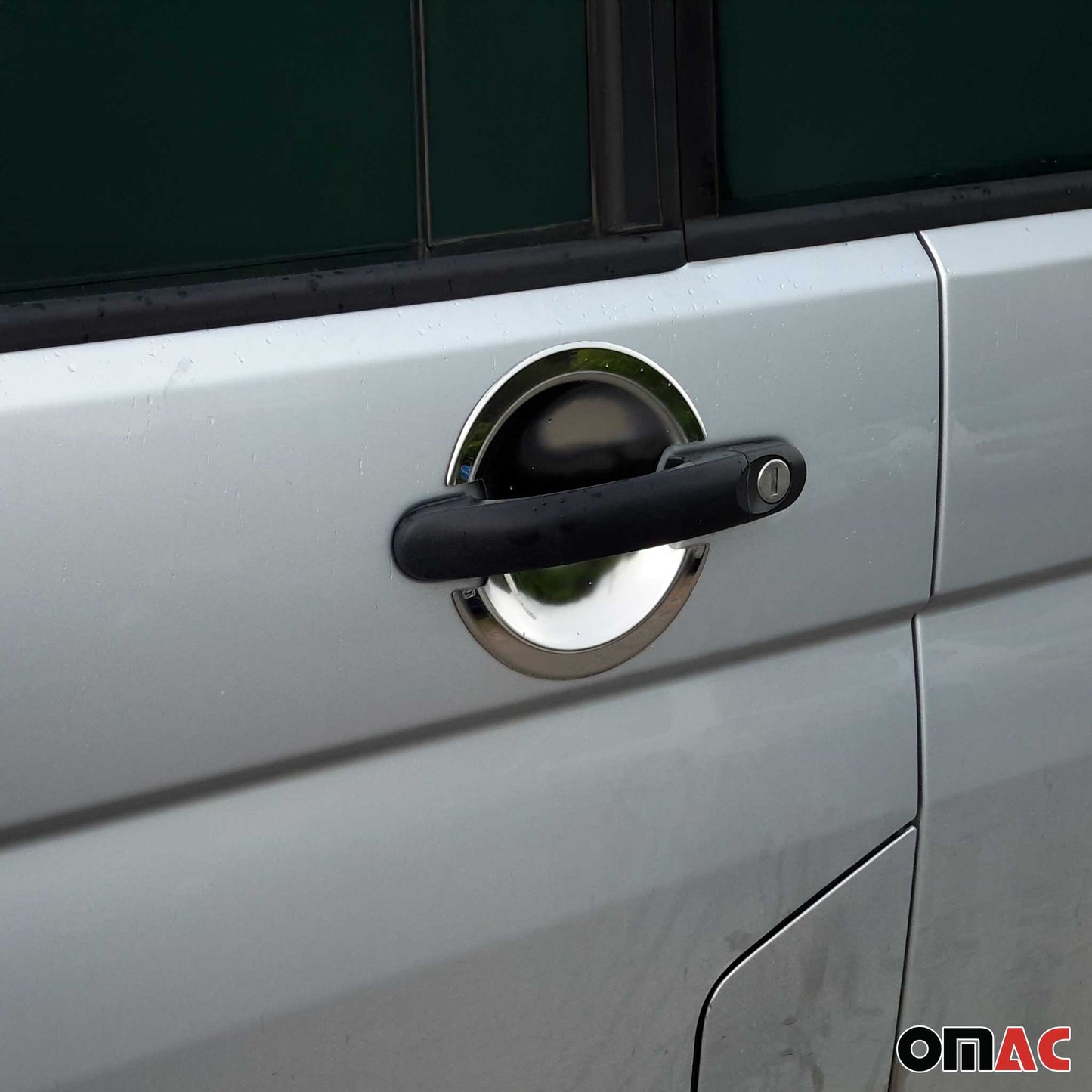 Türgriffschalen Türgriffmulden Türgriffkappen für VW Caddy 2003-2020 Chrom 4x