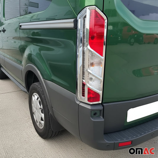 Stopuri, stopuri, rame stopuri pentru Ford Transit 2014-2025, cromate, 2x