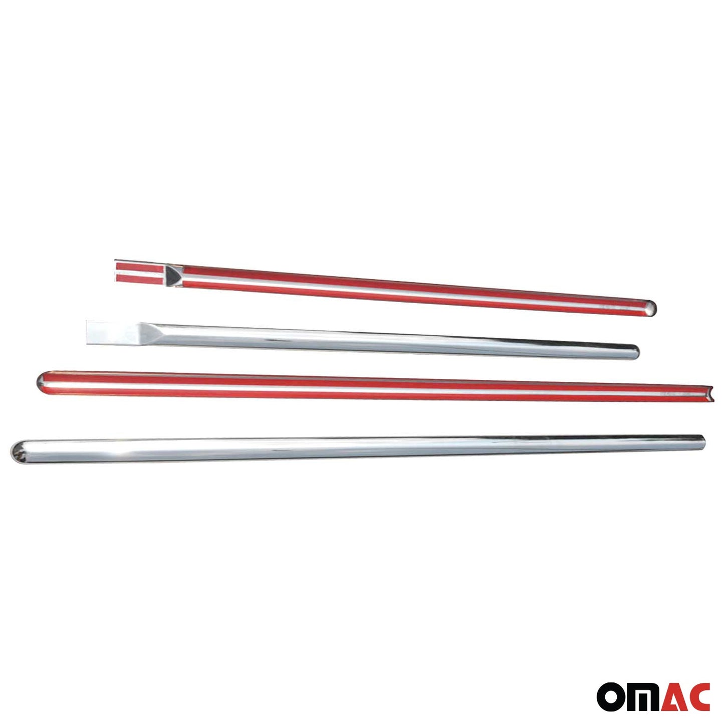 Seitentürleiste Türleisten Türschutzleiste für Opel Insignia 2008-2017 Chrom 4x