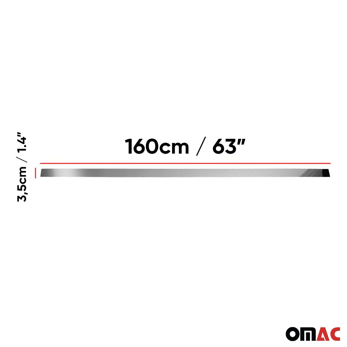 Heckleiste Kofferraumleiste für Peugeot 3008 II 2016-2023 Edelstahl Chrom Leiste