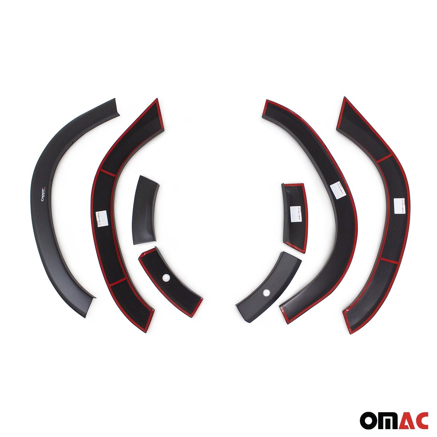 Radläufe Kotflügel Verbreiterung & Türleisten für Dacia Duster 2018-2025