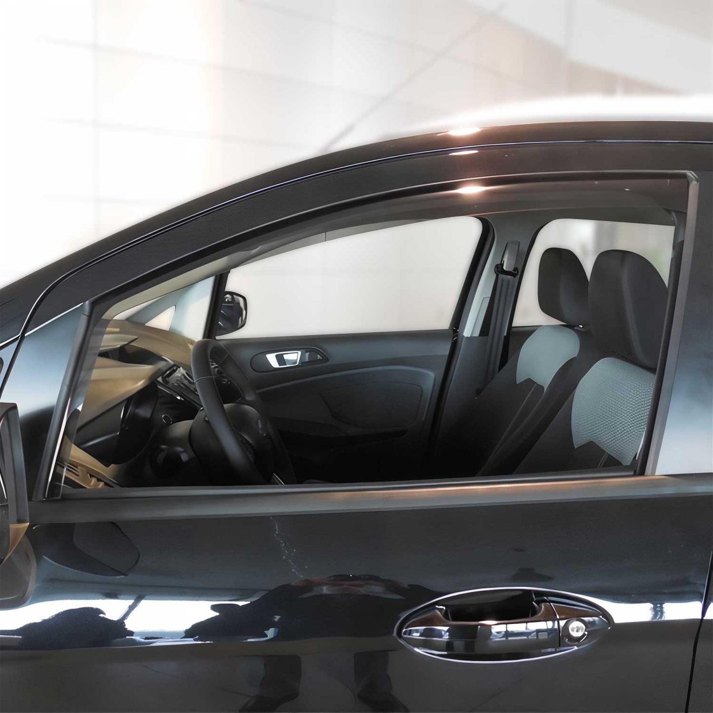 Windabweiser Regenabweiser für Ford Ecosport 2014-2024 Dunkel Acryl 2tlg