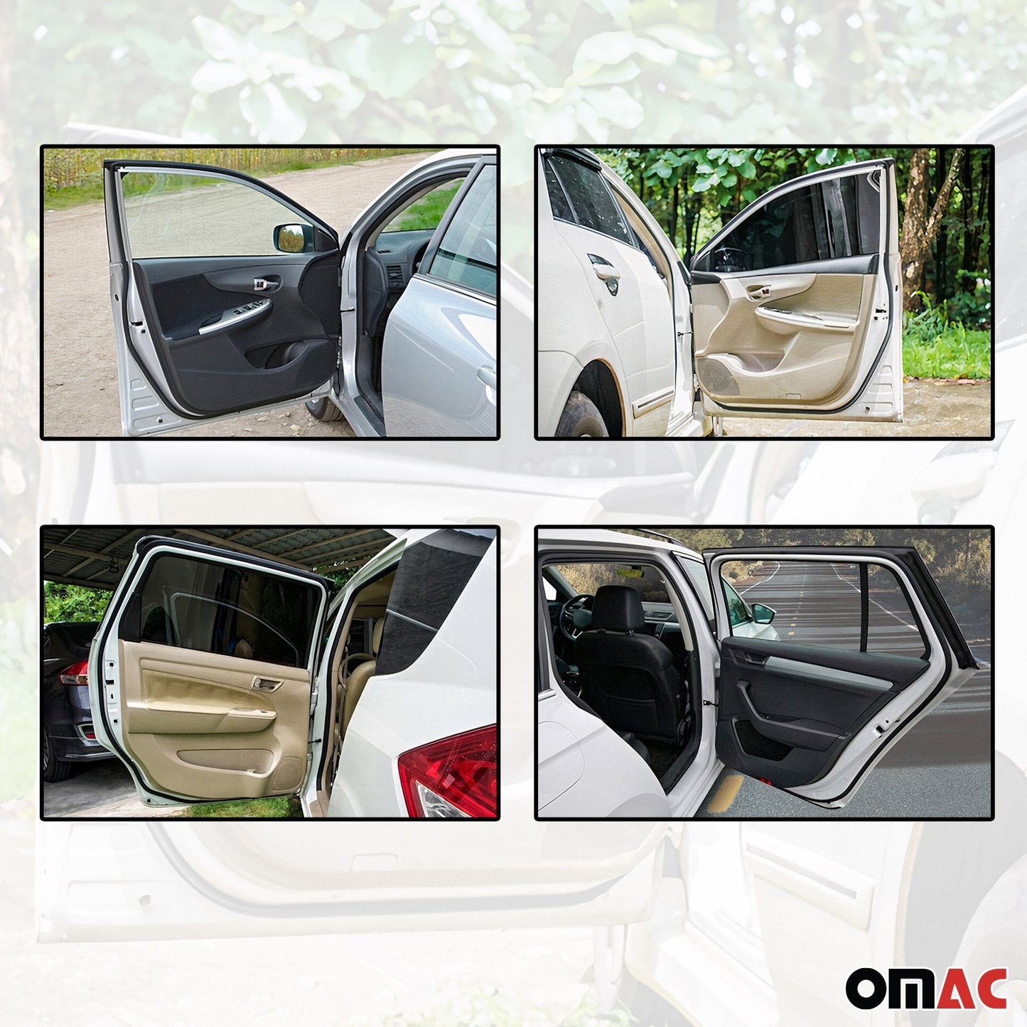 Auto Türdichtung 4M Gummidichtung Kantenschutz für Citroen Berlingo 1996-2009