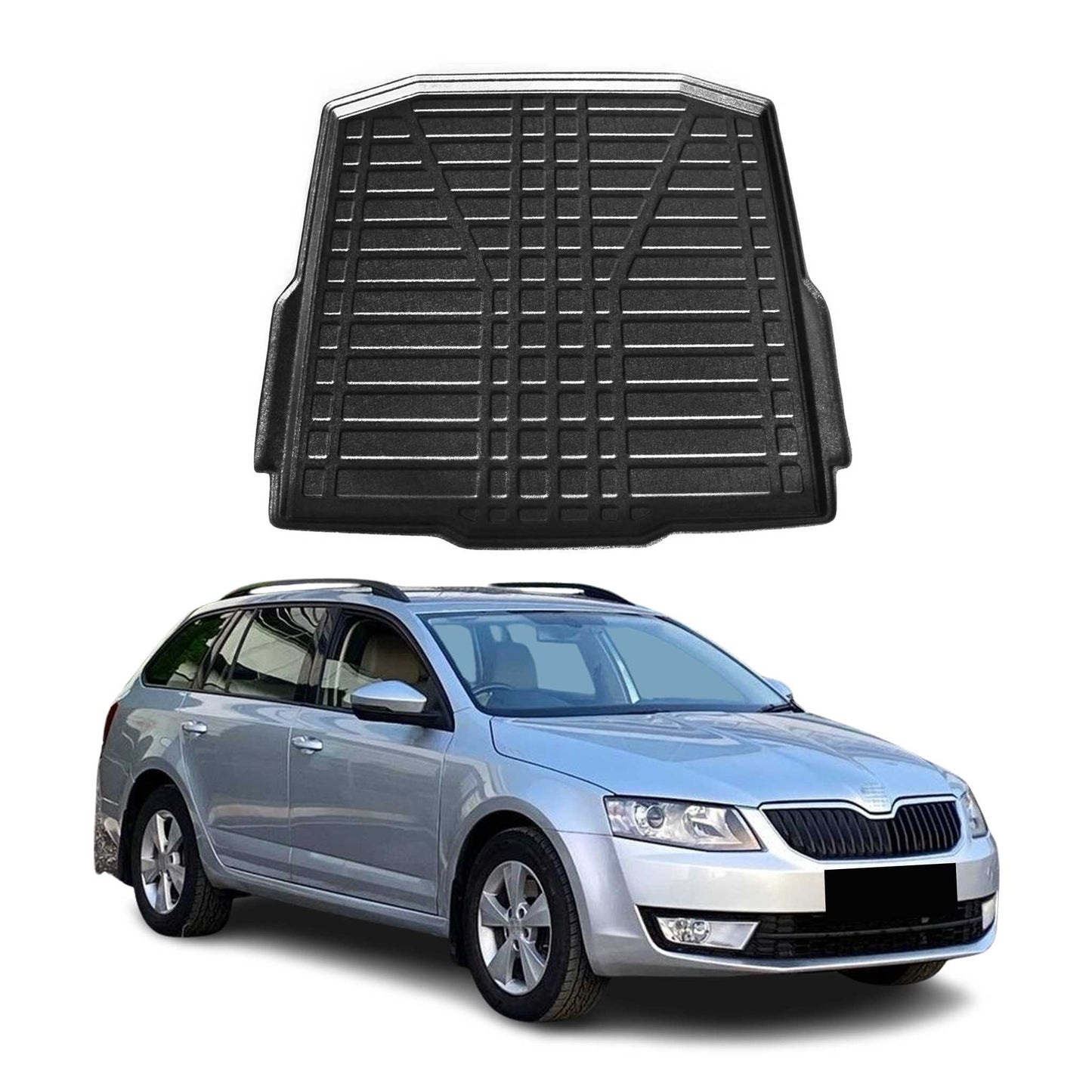 Căptușeală portbagaj/cargo pentru Skoda Octavia Combi 2013-2019, fabricată din cauciuc TPE