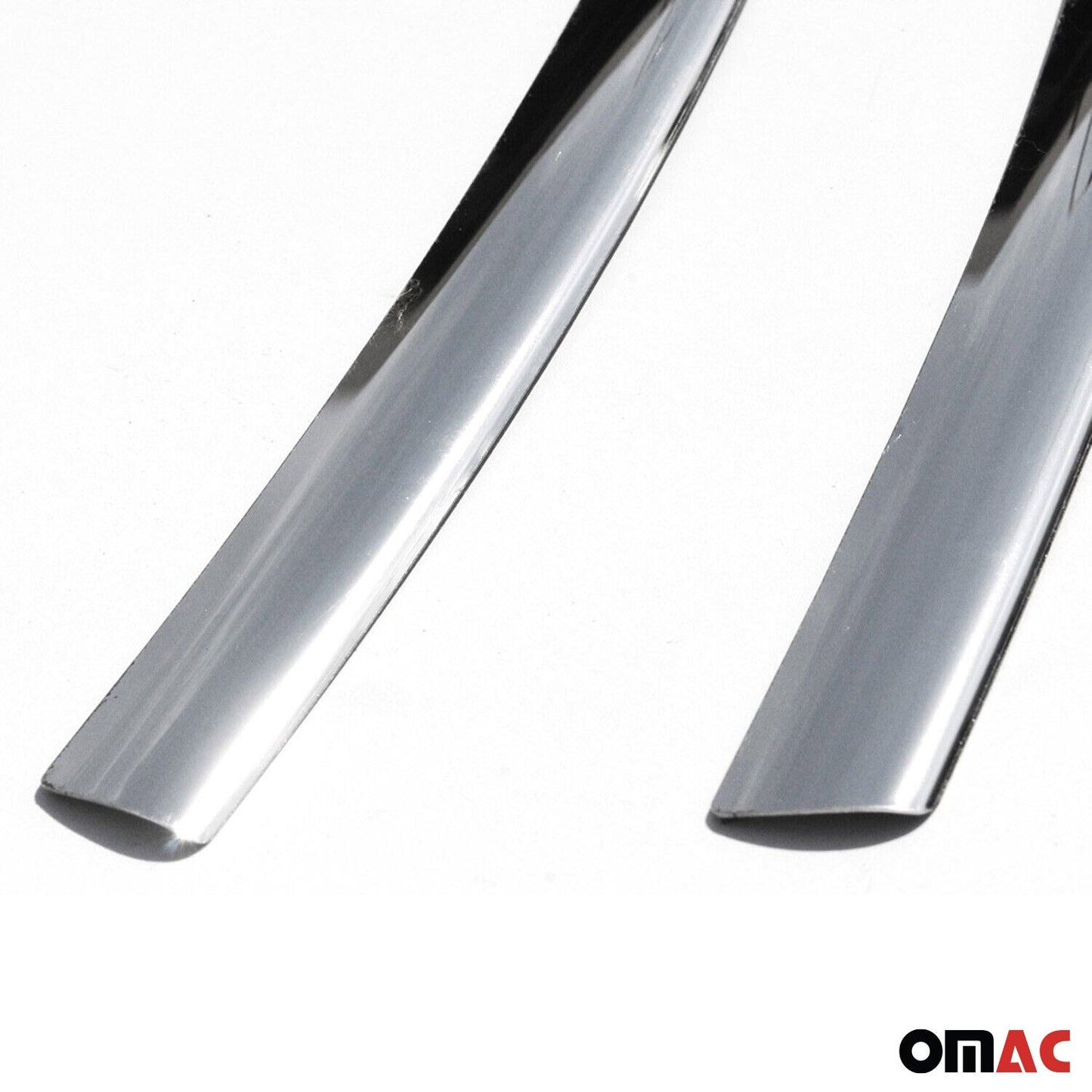 Benzi decorative grilă radiator VW Jetta 2010-2014, oțel inoxidabil, argintiu, 4 bucăți