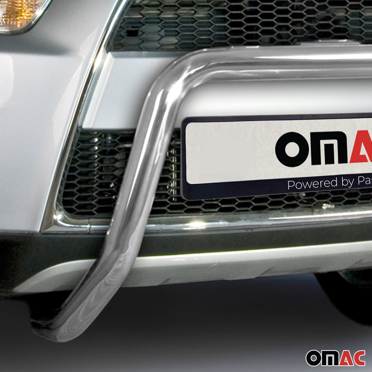 Frontbügel Frontschutzbügel für Mitsubishi Outlander 2010-2012 mit ABE Silber