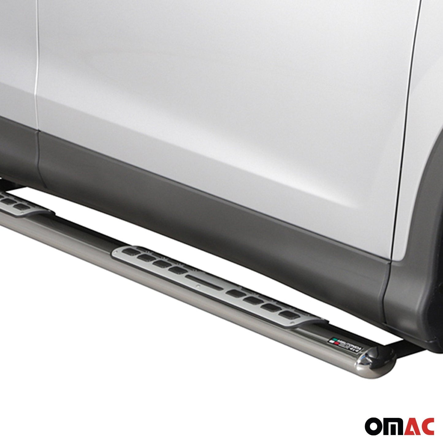 Edelstahl Seitenschweller Schwellerrohre für Honda CR-V 2016-2018 Silber