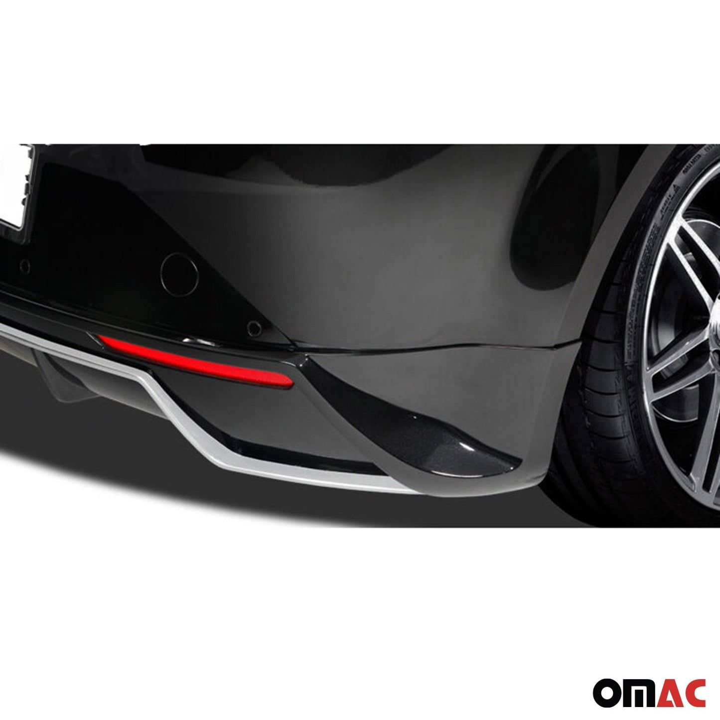 RDX Heckschürzenansatz für Seat Leon 1P Facelift 2009-2012 Unlackiert