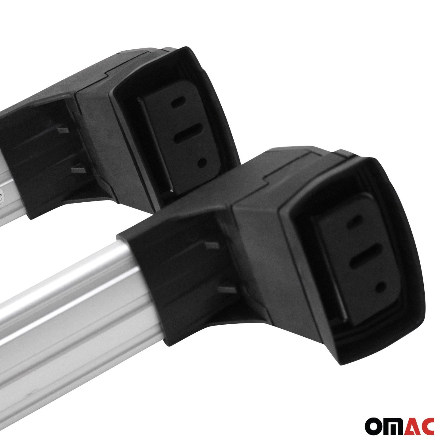 Portbagaj de plafon pentru Mercedes Citan W420 2021-2025 75kg aluminiu argintiu 2 piese