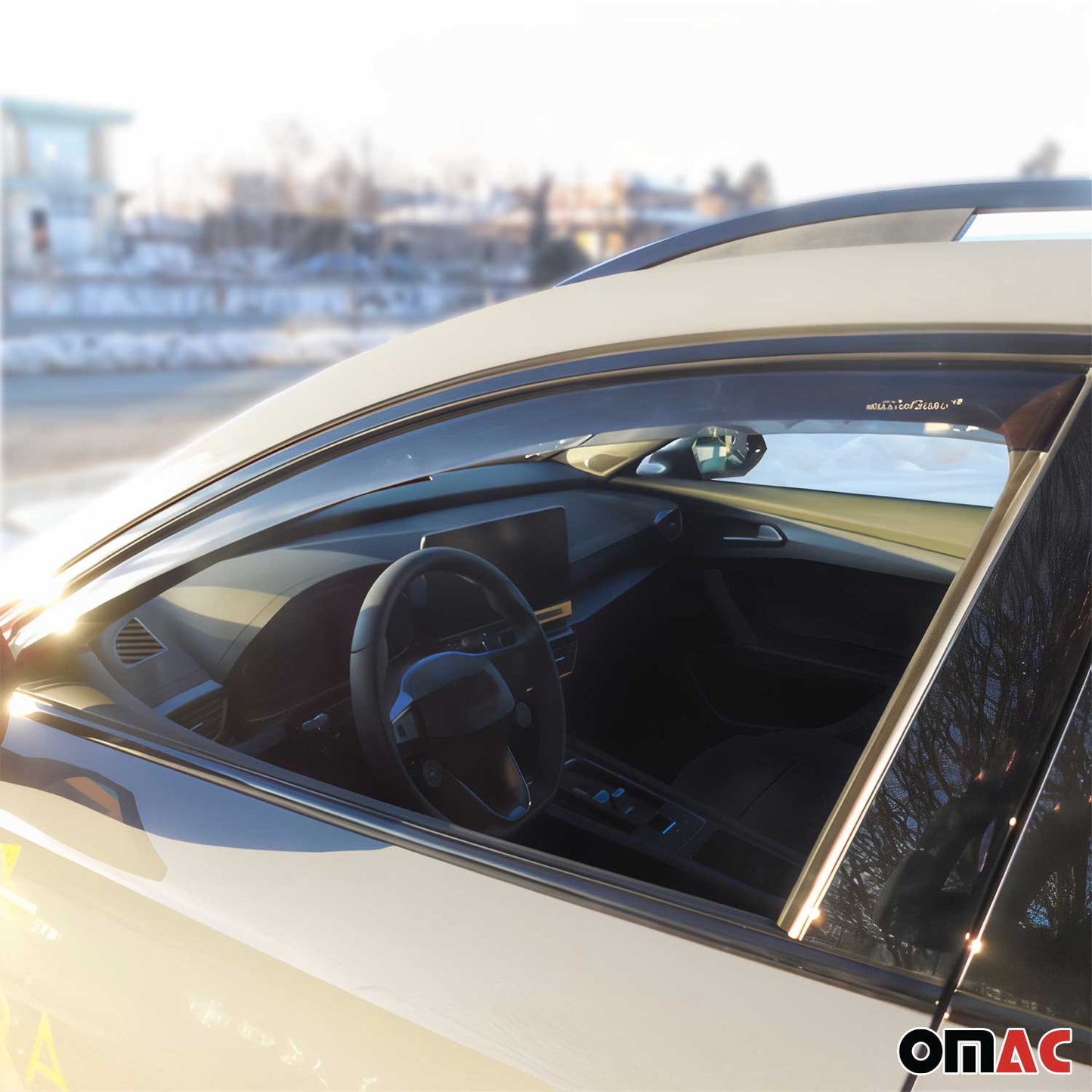 Windabweiser Regenabweiser für Cupra Formentor 2020-2025 Dunkel Acryl 4tlg