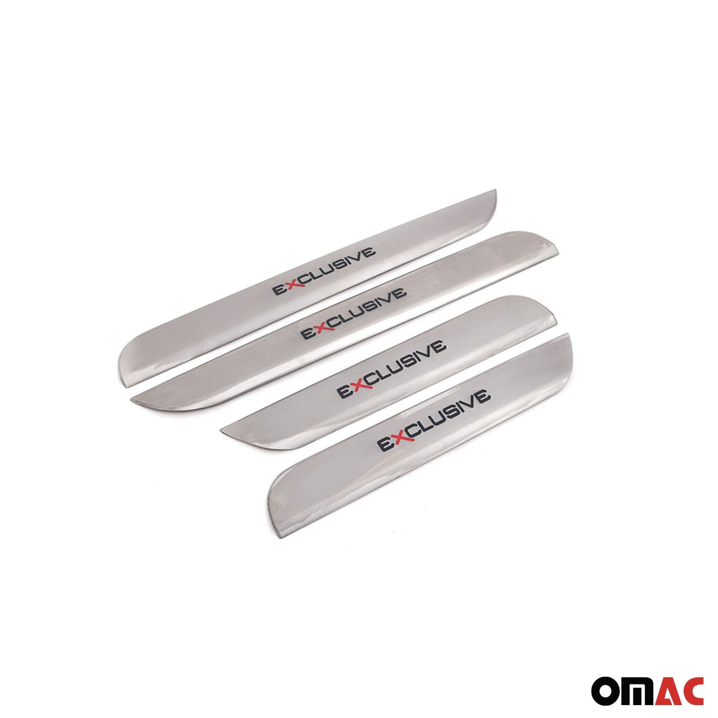 Protecții prag uși Exclusiv pentru Peugeot 5008 2017-2025 Oțel inoxidabil 4x