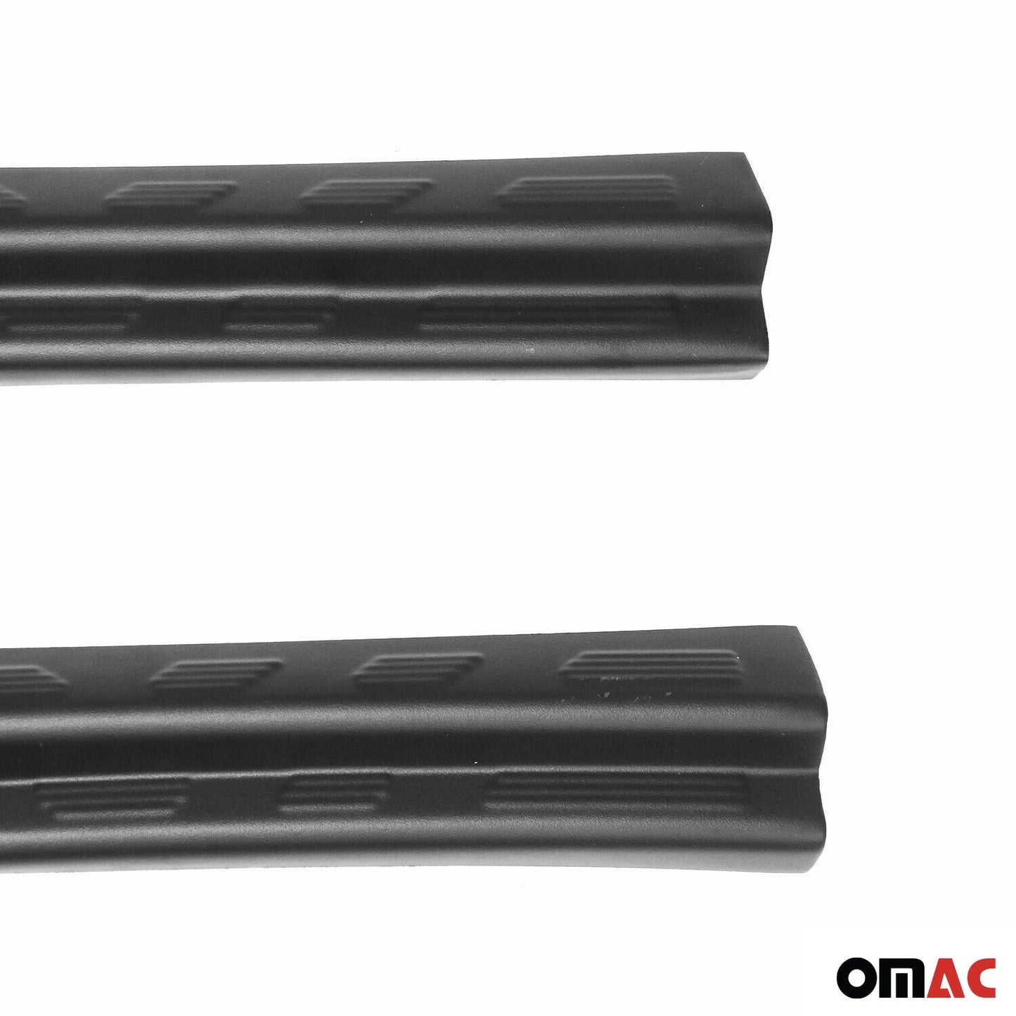 Protecții prag ușă pentru Ford Transit 2006-2014, cauciuc TPE, negru, set 2 piese
