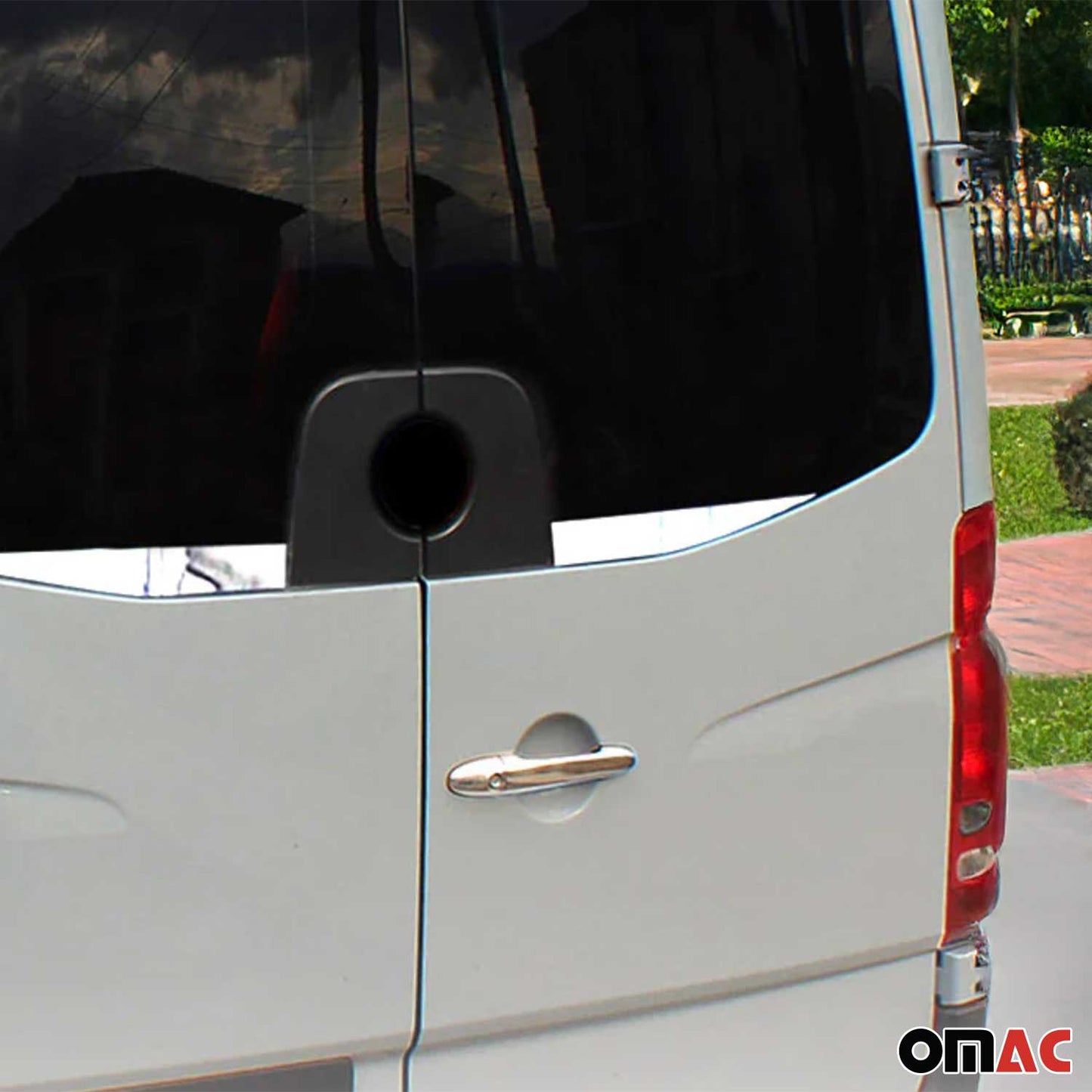 Fensterleisten Zierleisten für Mercedes Sprinter 2006-2018 Hintere Chrom 1tlg