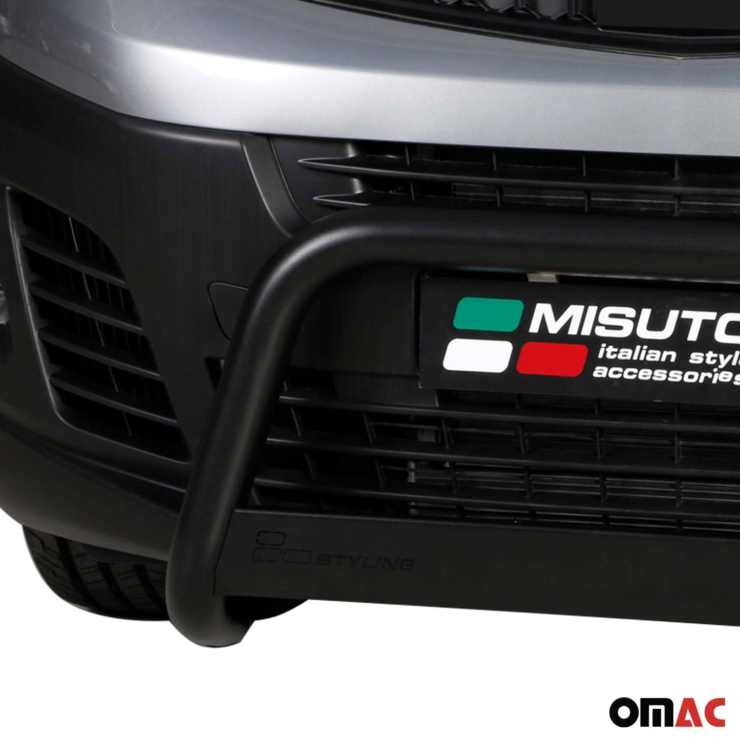 Frontbügel Frontschutzbügel für Fiat Scudo 2022-2025 ø63mm Stahl Schwarz Schutz