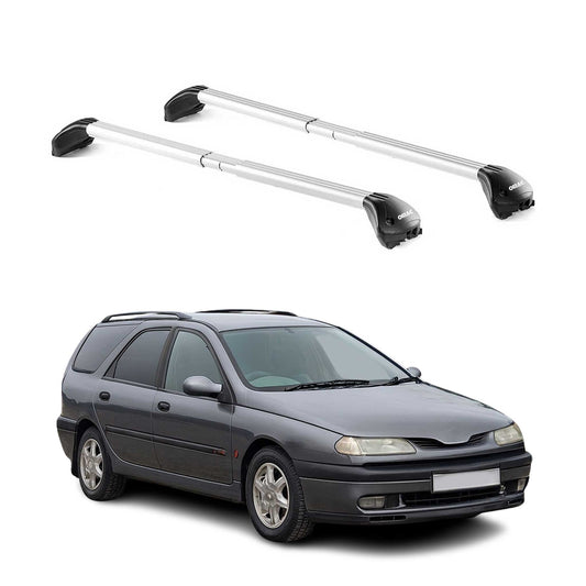 Dachträger für Renault Laguna I II III Kombi 1995-2015 5tür 100kg Alu ABE Silber