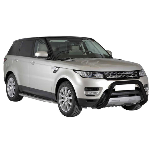 Bară de protecție/buton față pentru Range Rover Sport 2014-2017, ø76mm, oțel, negru