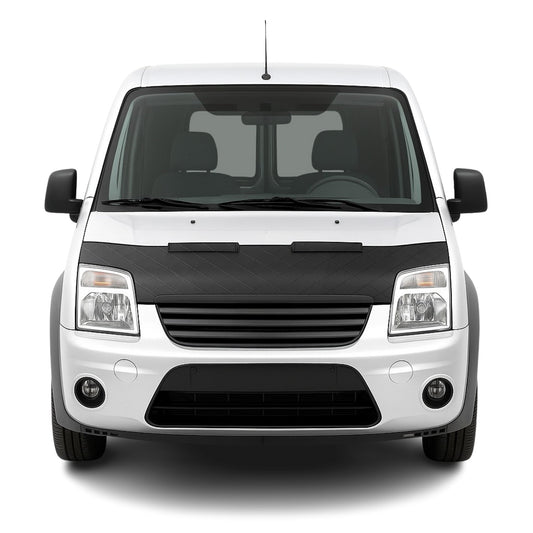 Haubenbra Steinschlagschutz Bonnet Bra für Ford Connect 2002-2014 Schwarz Halb