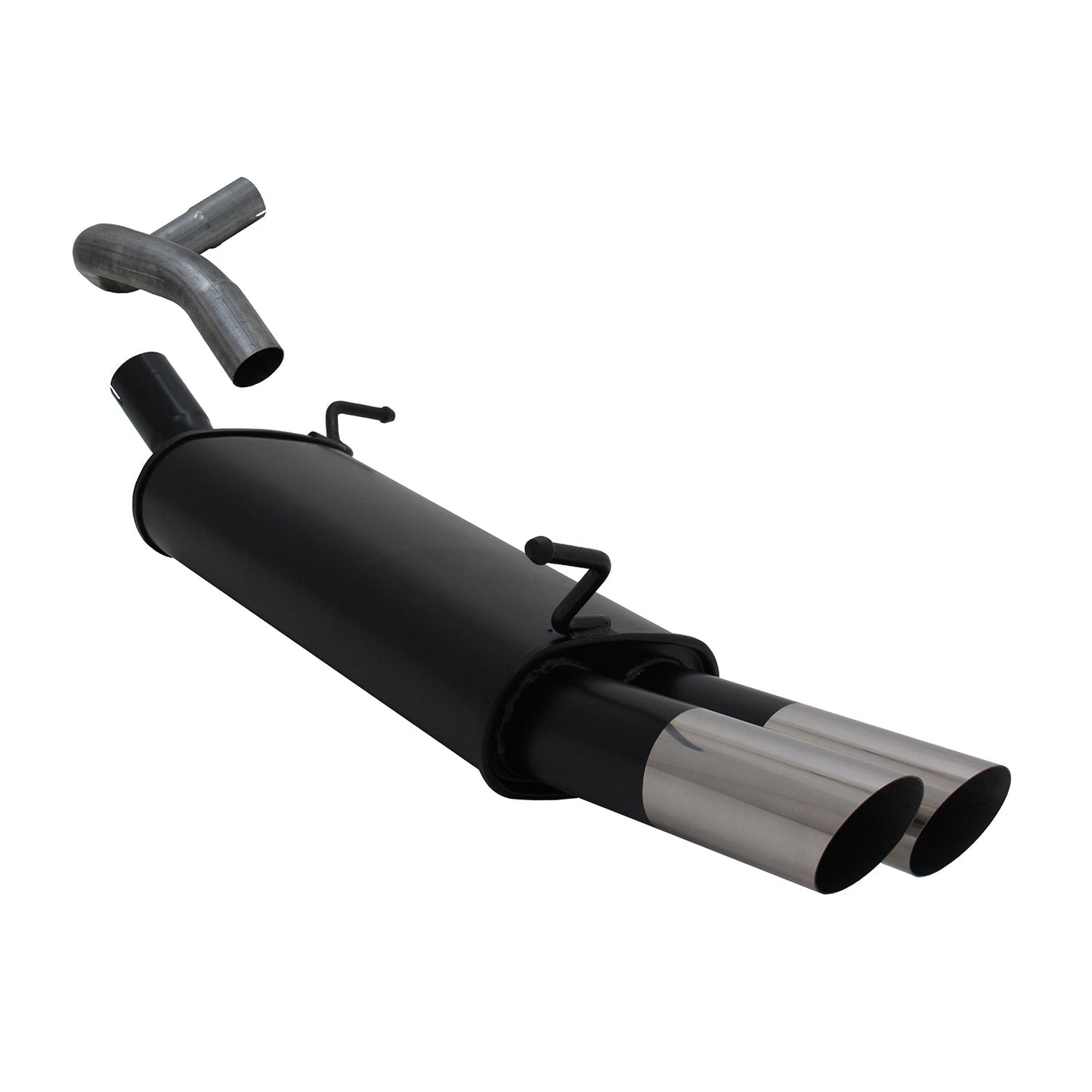 Novus Sportauspuff für Seat Ibiza 6L 2x76mm MS-Design Endschalldämpfer