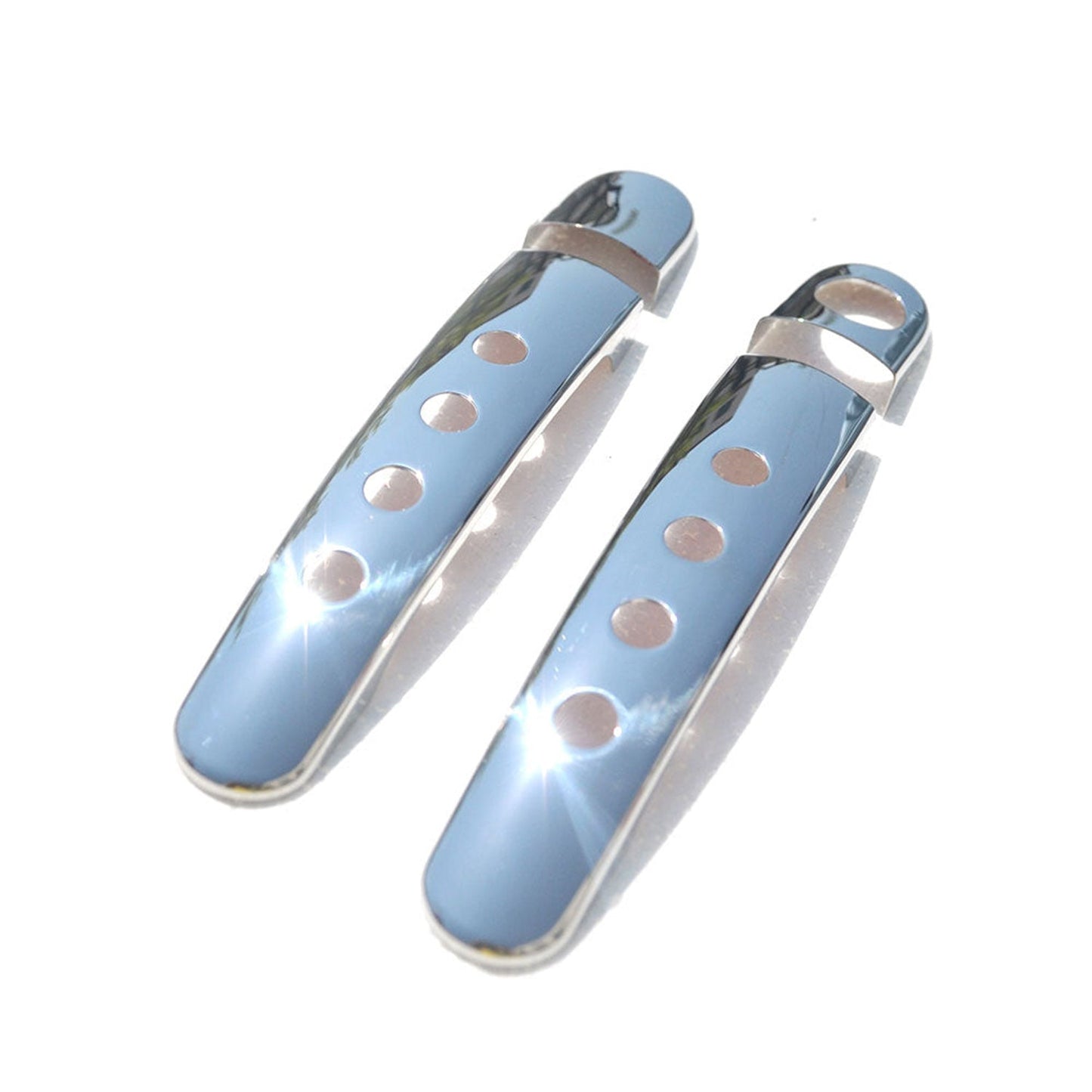 Türgriff Blende Türgriff Abdeckung für VW Golf 2003-2009 Edelstahl Silber 2tlg