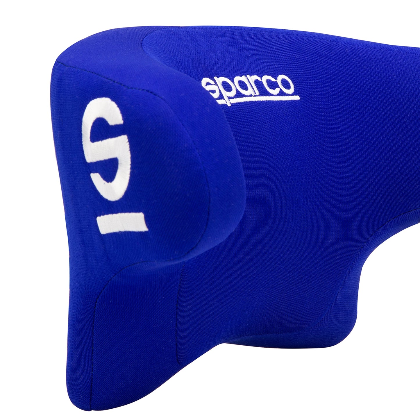 SPARCO Auto Nackenkissen Reisekopf Blau Ergonomische Memory-Schaum Kopfkissen