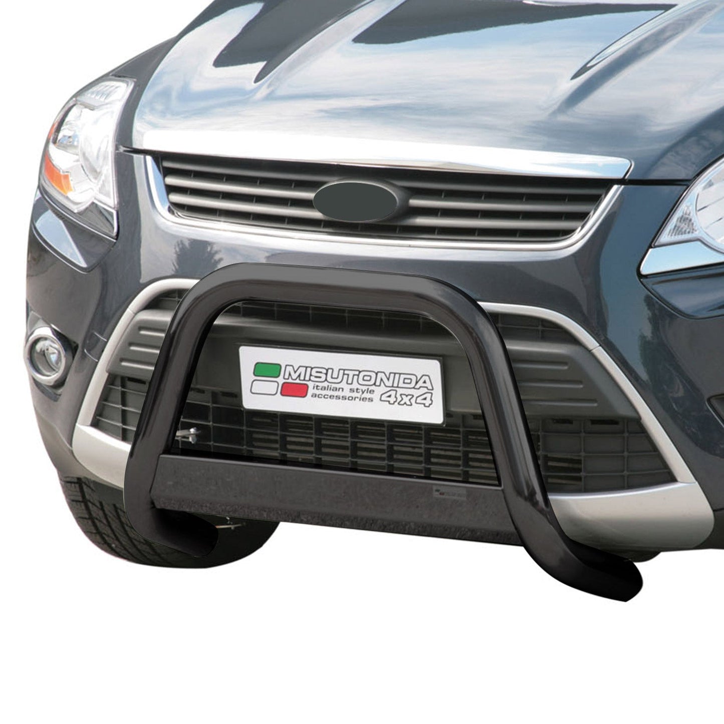 Bară de protecție/buton față pentru Ford Kuga 2008-2012, ø63mm, oțel, negru, protecție