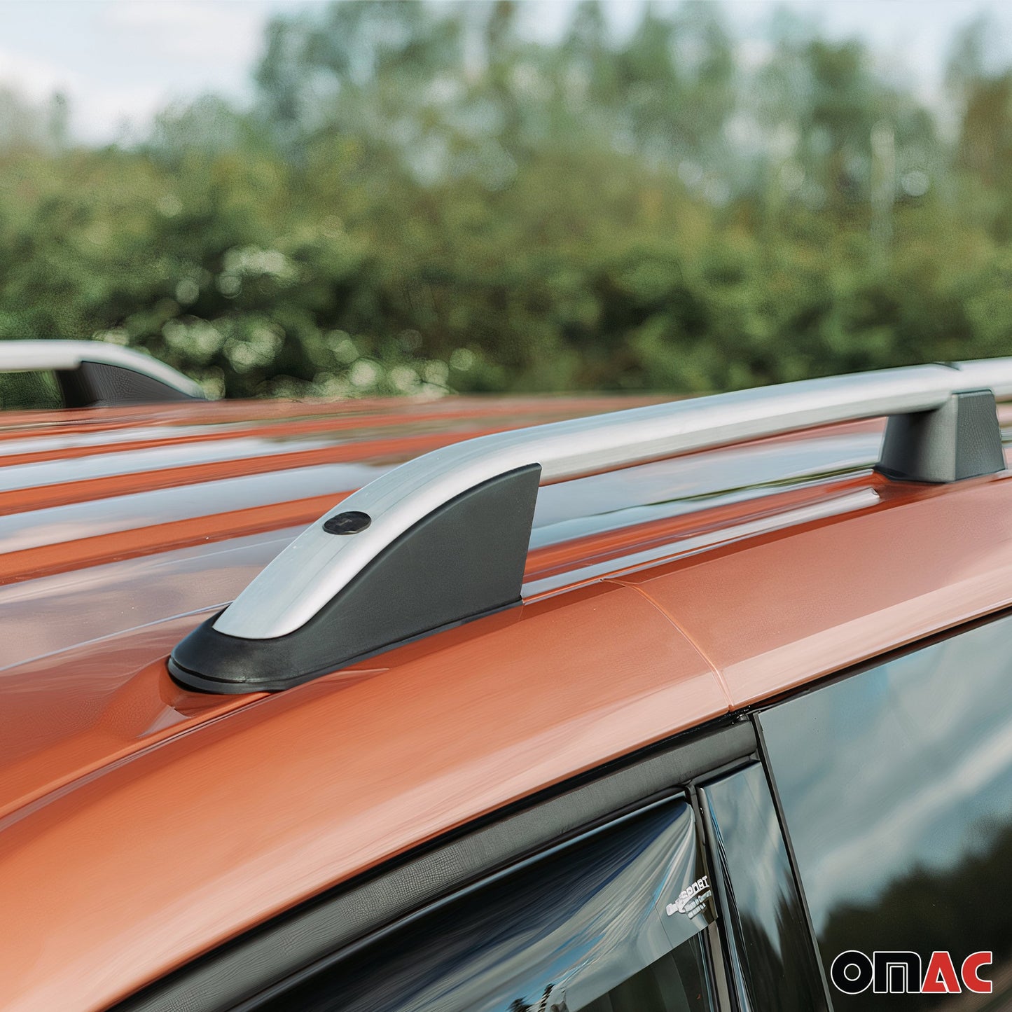 Dachreling Relingträger für VW T7 Multivan 2022-2025 Alu Silber L1 L2 2x